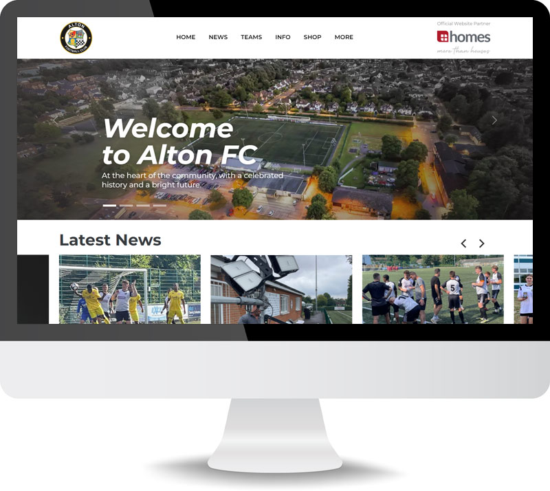 Alton FC Web Design