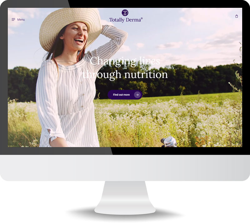 Totally Derma Web Design